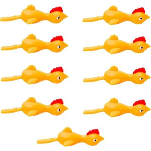 Rubber Chicken Flick Chicken Flying Chicken Flingers Stretchy Christmas Gift Toy