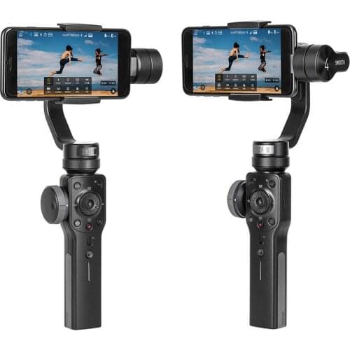 Zhiyun Smooth 4 Handheld 3-Axis Brushless Gimbal Stabilizer for iPhone X Samsung for gopro with Focus PK DJI Osmo 2