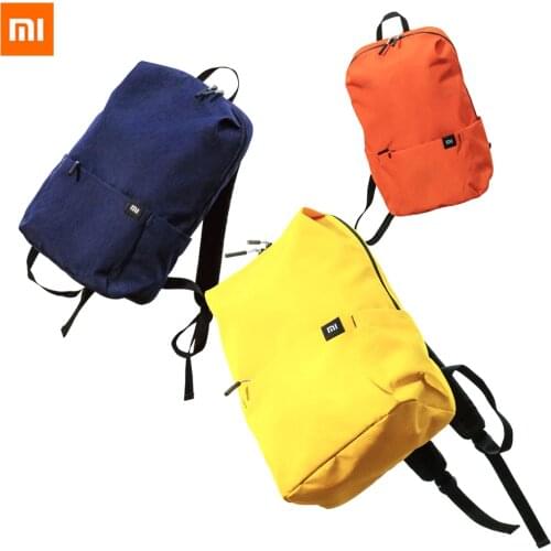 Original Xiaomi Backpack 10L Bag 10 Colors 165g Urban Leisure Sports School Chest Pack Bags Men Women Small Size Shoulder Unise
