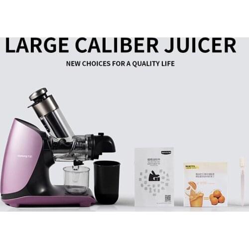 JYZ-E960 Large Caliber Juicer Original Juicer Multifunctional Household Automatic Fruit and Vegetable Juicing machine 220v