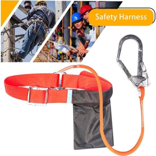 Fall Protection Full Body Safety Harness Industrial Construction Electrician Safety Harness Roofing Tool