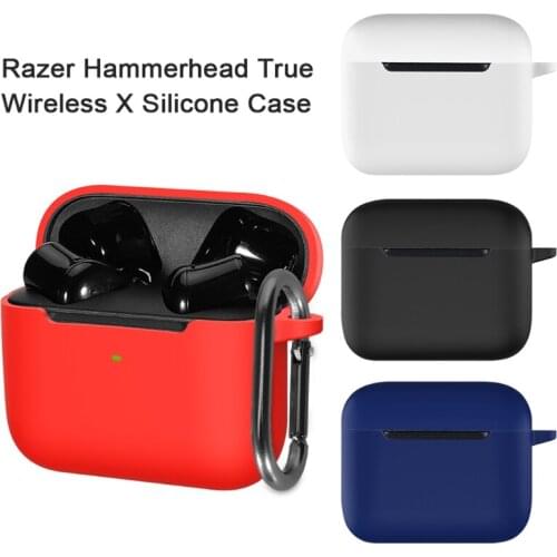 Protective Cover Compatible with Razer-Hammerhead True Wireless X Waterproof Headphone Anti-dust Silicone Sleeve ly10 wholesales