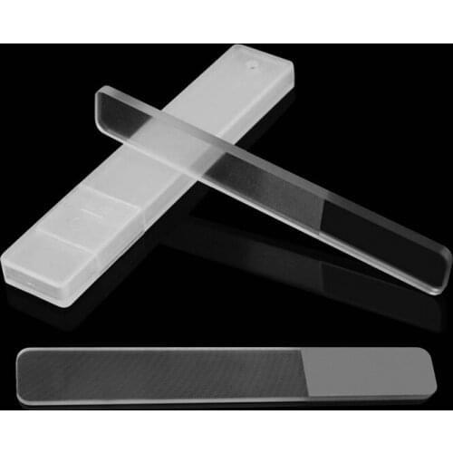 1pc New Durable Nail File Tool Glass Buffer Sanding Polishing Grinding Nail Art Manicure Device for Professional or Personal Use