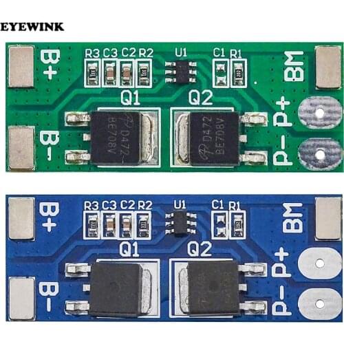 2S 8A Li-ion 7.4v 8.4V 18650 BMS PCM 15A Peak Current Battery Protection Board bms Pcm For Li-ion Lipo battery Cell Pack