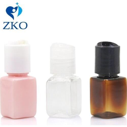 500pcs/lot 10ml plastic bottle Press cap Cosmetics bottle free shipping refillable bottle empty cosmetic containers