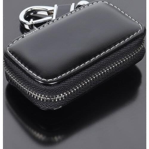 Car Key Remote Holder Zipper Cover Case Accessories For Honda Dio Fit Accord Crosstour City Civic Del Sol CR-V CRV CRZ CRX S2000
