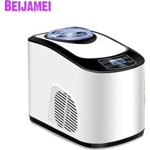 BEIJAMEI High Efficiency Small Electric Ice Cream Maker Automatic Commercial Fruits Ice Cream Making Machine Price
