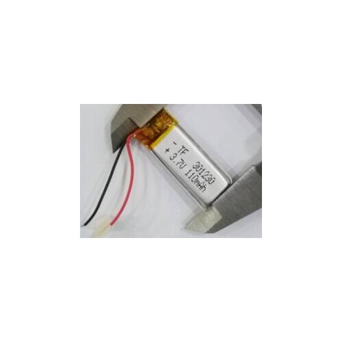 Free shipping 2pcs/lot 301230 3.7v 110mah polymer lithium ion rechargeable battery li-po battery for BH505 headset