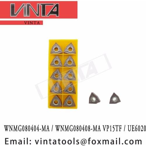 Free shipping high quality WNMG080404-MA VP15TF / UE6020 / WNMG080408-MA VP15TF / UE6020 cnc carbide turning inserts