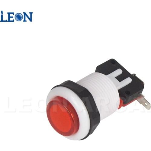 40 Pcs PC Material P4 Arcade Buttons Silent Multicolor Diy Arcade Kit For Pandora Box Arcade Console Diy Kit Zero Delay