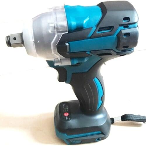 18V Cordless Impact Wrench Brushless Electric Wrench 588Nm Torque Rechargeable For Makita Battery