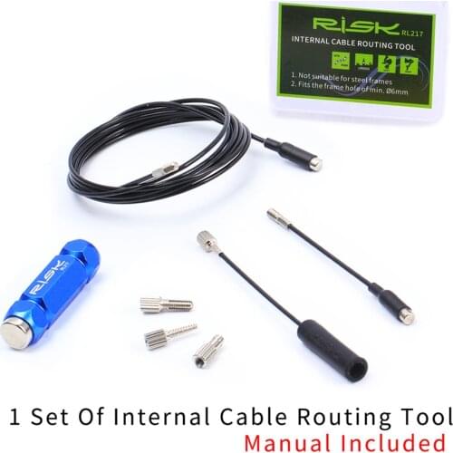 Bicycle Internal Cable Routing Tool Shift Cable Hydraulic Wire Inner Cable Guide With Magnet Ciclismo Accesorios Para Bicicletas