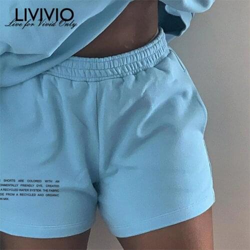 LIVIVIO Women's Short Shorts