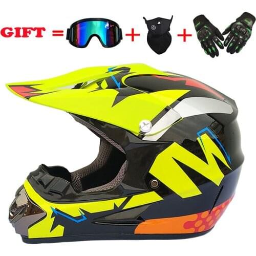 Motorcycle cross-country helmet, cross-country protective helmet for men and womens mountain bikes in four seasons