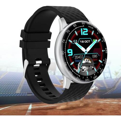 Men Women Smart Watch Sleep Tracker Fitness Blood Pressure Bluetooth IP68 Waterproof Smartwatch Weather Forecast for Android iOS