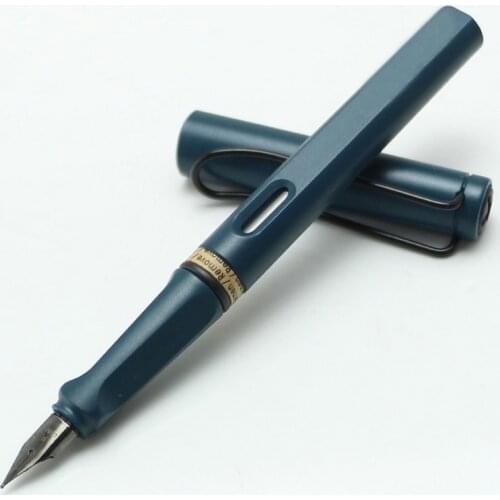 LM Fashion Multi Color Fountain Pen Rotating Ink Metal Student Calligraphy Practice School&Office Supplies Writing Pen