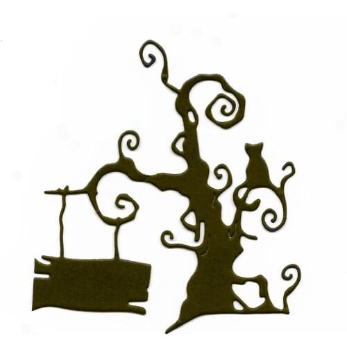 Halloween Cutting Dies New Stenci Scrapbook Craft Supplies Cut Templates For Cards Embossing Metal Stamp And Die