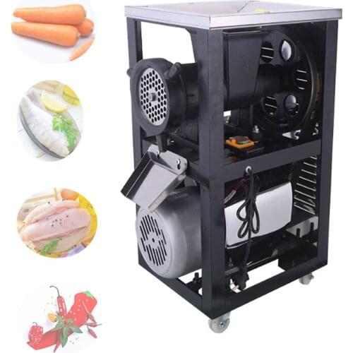 Commercial Electric Meat Grinder Chicken Rack Pepper Fish Grinder Bone Crusher Rice Cake Machine Sausage Machine Beef