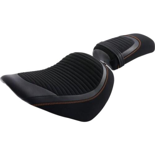 Motorcycle Detachable Rider Passenger Seat Fit For Harley Street Bob Softail Standard 18-21