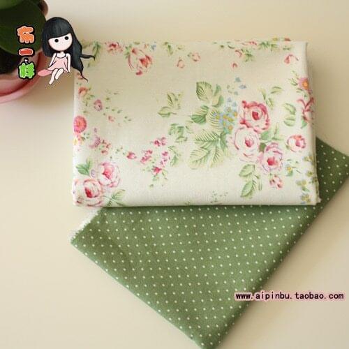 Special offer Retro Dot Rose Linen fabrics Tablecloths cloth cushion pillow linen fabric 2pcs / 50 * 145cm Linen fabric 2015new