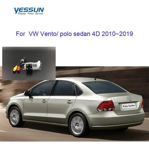 Yessun rear camera For Volkswagen Vento polo sedan 4D 2010~2019 CCD night view Rear View camera/license plate camera