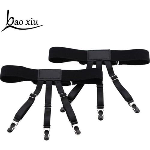 Nightclub Harajuku Gothic Rave sexy Fetish Stretch Leather clip Punk Harness Leg Bondage Stocking Suspender Straps for Women