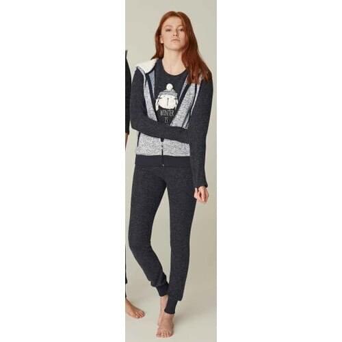Feyza 3500 Vest Women Pajamas set