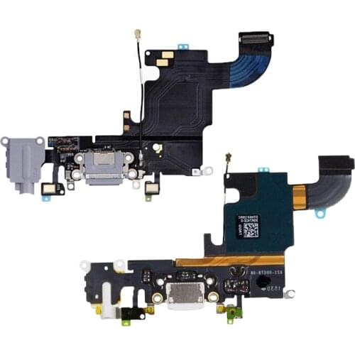 1pcs for iphone 6s 6s plus USB Charging Port Dock Connector Flex Cable Microphone Headphone Audio Jack Replacement Part