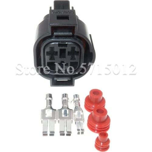 3 Hole 1H0 973 203 Automotive Electric Wiring Plug Connector Waterproof Cable Socket 1H0973203 For VW