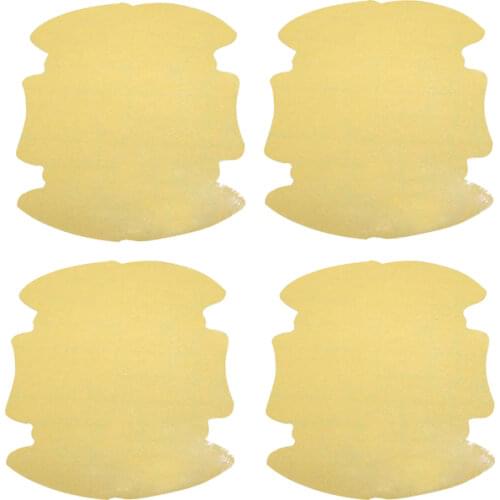 4 Pcs/Set Car Door Sticker Scratches Resistant Cover Body Decoration Auto Handle Protection Film Exterior Accessories