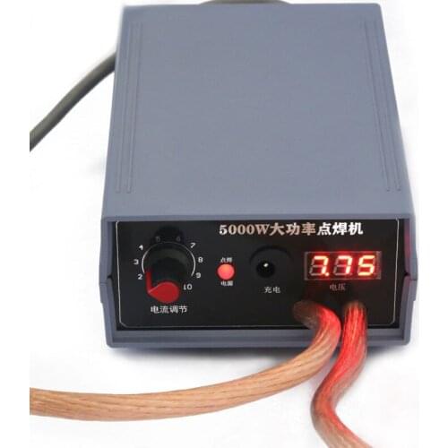 DIY Spot Welder 18650 Battery 5000W High Power Mini Portable Spot Welding Machine Tool Kit
