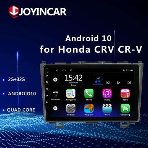Android 10/9.1 2Din Car Radio GPS Navigation Auto For Honda CRV 2007 2008 2009 2010 2011 Multimedia Player Head Unit no dvd