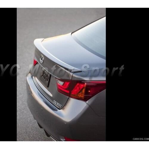 Car Accessories Carbon Fiber F-Sport Style Trunk Spoiler Fit For 2013-2015 GS Rear Spoiler Ducktail Car-styling