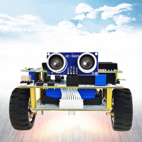C51 Single-chip Two-wheel Self-balancing Car Automatic Intelligent Robot Assembly Open Source Learning Diy