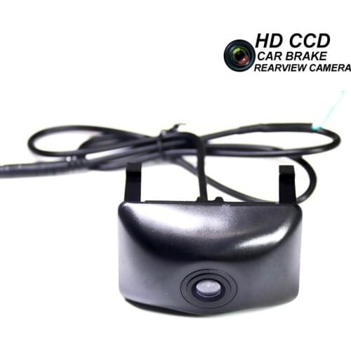 CCD Car Front View Camera For Toyota Highlander 2015 Vehicle Camera Night Vision Waterproof Logo Embedded Side View Wide Angle