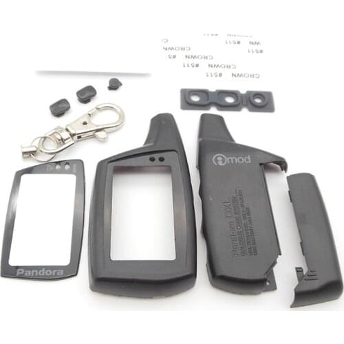 Wholesale DXL3000 Key Case Keychain for Two way car alarm system PANDORA DXL3000 DXL3210 LCD Remote Control Key Fob Chain