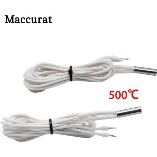 Maccurat 1pc 3D Printer Parts Heating Tube 6*20mm 12V 24V 70W Ceramic Cartridge Heater for Mk8 Cr10 Ender 3 E3D V6 HotEnd J-Head