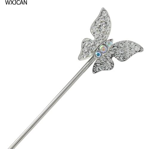 WXJCAN Headdress For Woman Chinese Traditional Butterfly And Cat Shaping Two Styles Hairpins Wedding or Gifts hairwear H1039