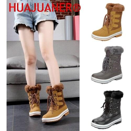Women's Winter Boots HUAJUANER China