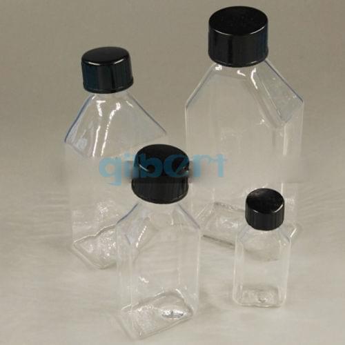 100ml Cell Culture Flask Tilted With Screw Cap Sample Bottle Laborary Glass Ware