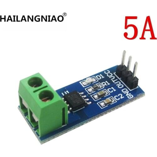 10pcs/lot NEW 5A Hall Current Sensor Module ACS712 model 5A ACS712 5A new