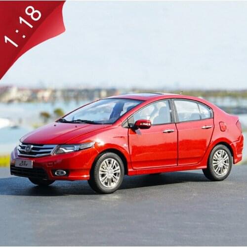 NEW Red 1/18 CITY Car Model Alloy Diecast Metal Vehicle Toys for Adult Children Boys Toy Gifts Collection Display Souvenir Show