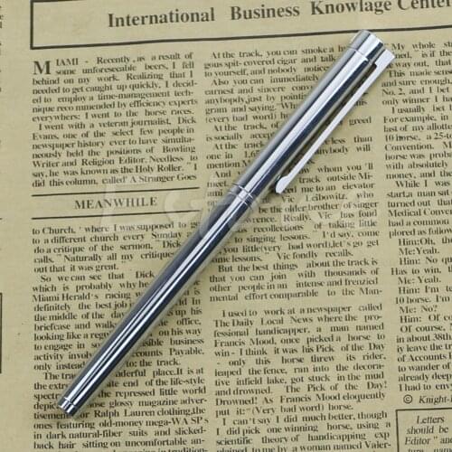 Hot New Jinhao 126 Executive Complete Silver Fine Hooded Nib Fountain Pen