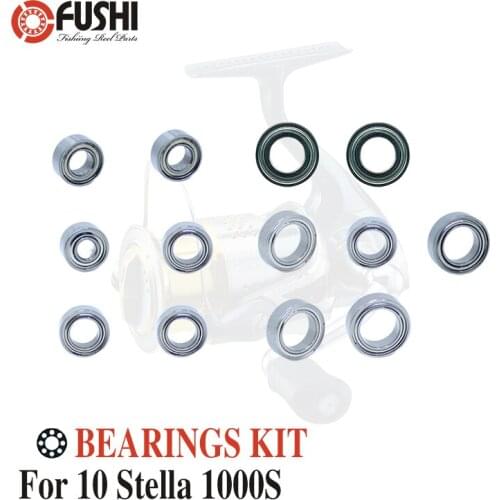Fishing Reel Stainless Steel Ball Bearings Kit For Shimano 10 Stella 1000S / 1000PGS / 02425 / 02426 Spinning reels Bearing Kits
