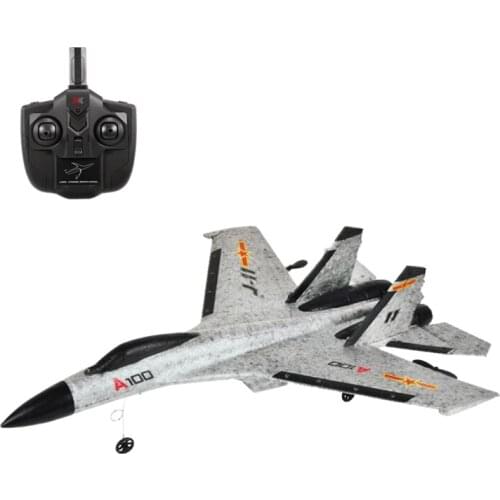 WLTOYS XK A100-J11 EPP 340mm Wingspan 2.4G 3CH RC Airplane Fixed Wing Aircraft Built-In Gyro Grey RTF