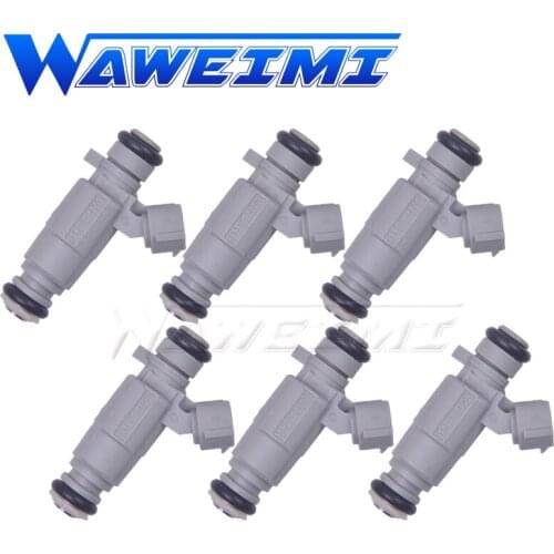 WAWEIMI Fuel Injector 6*35310-04000 for Hyundai i10 2016 Kia Picanto Mk2 1.0L Brand New Genuine Quality Injection Nozzles