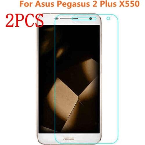 2PCS Full Glue Tempered Glass For Asus Pegasus 2 Plus Screen Protector protective film For Asus X550 Glass