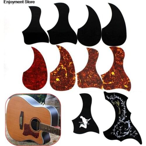 1PC Acoustic Guitar Pickguard Pick Guard Dickquard Self-adhesive Celluloid Fit For 40" 41" Size Guitars