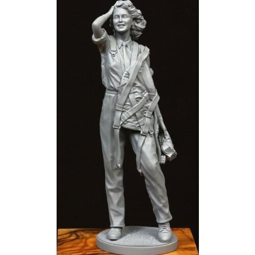 1/32 Resin Model figure GK Attagirl - WW2 British ATA Pilot Unassembled and unpainted kit