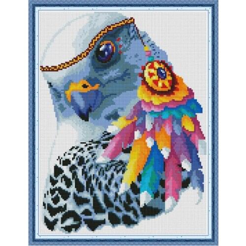 DIY 5D Diamond Painting Animal Pattern Rainbow Eagle Round/Square Diamond Rhinestone Embroidery Cross Stitch Kit Home Decor Gift